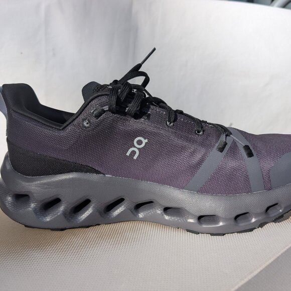 ON CloudSurfer Trail VVP Mens Athletic Sneakers SZ 9.5 Black main image 6